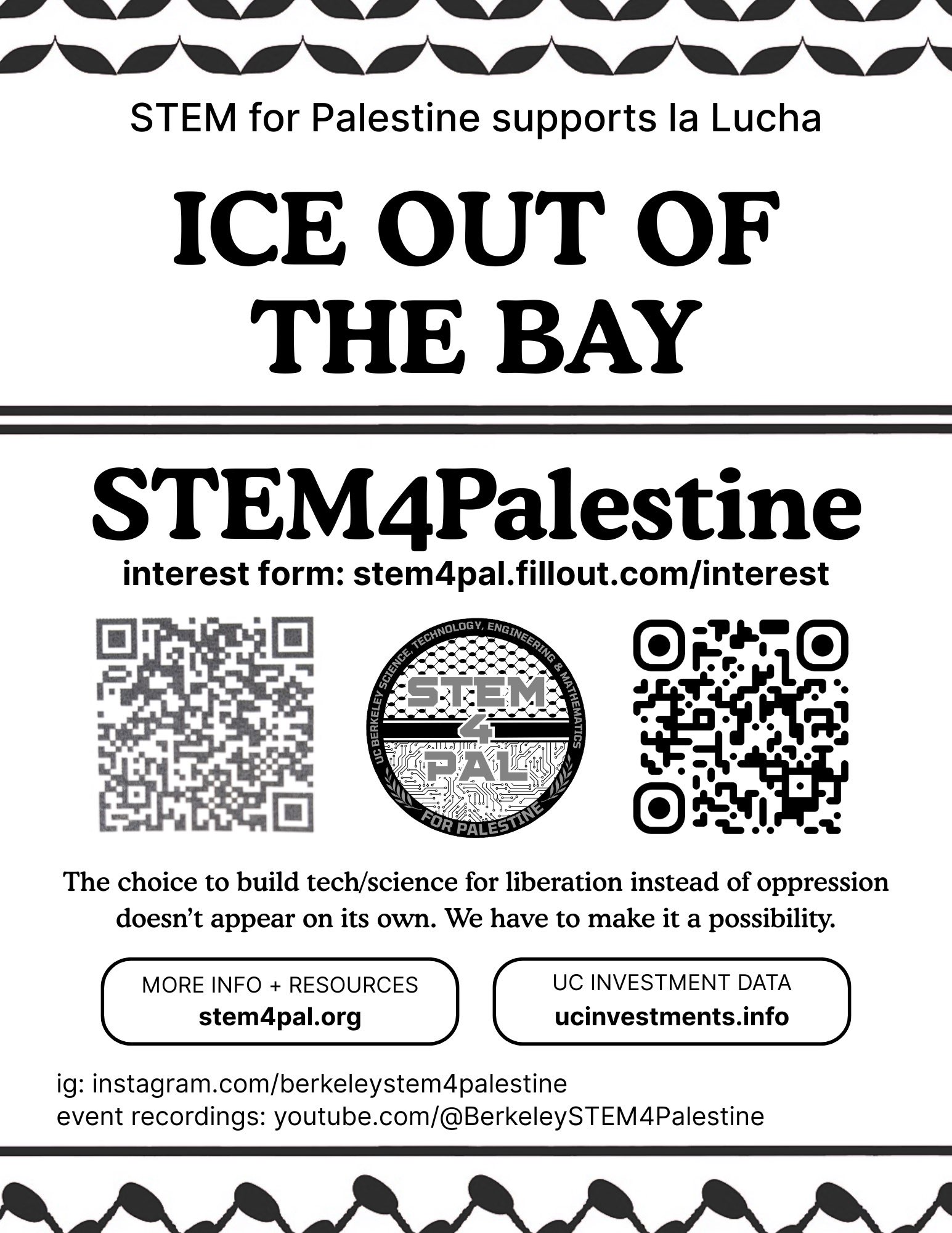 Flyer for Jan 30 Protest